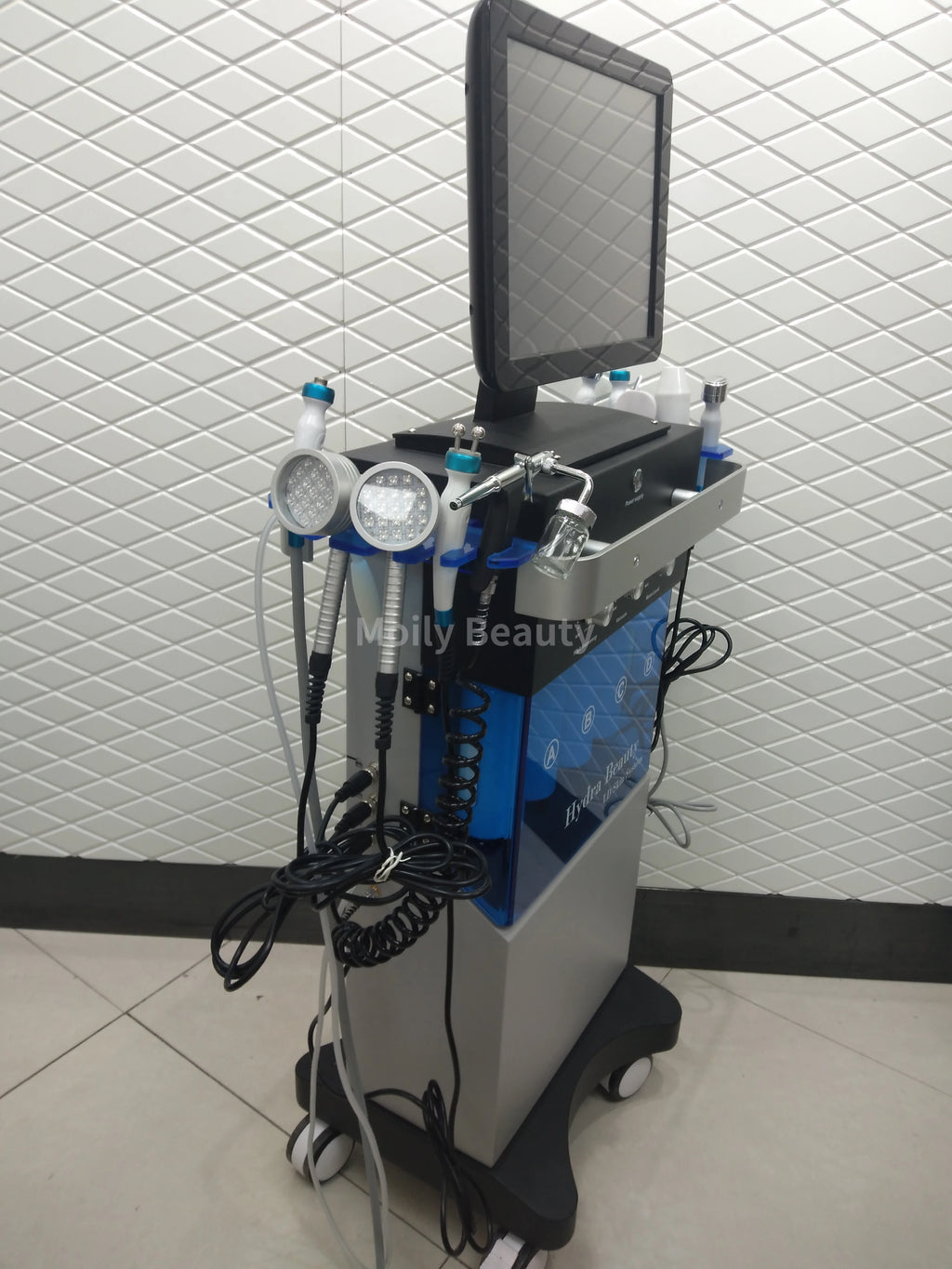 14-in-1 Professional Hydra Dermabrasion Facial Machine – Multifunctional Deep Cleansing, Oxygen Jet & Skin Tightening Beauty System