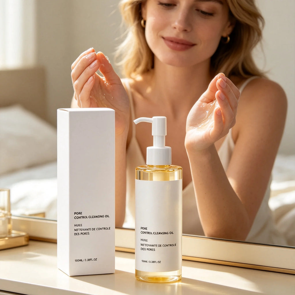 Pore Control Cleansing Oil – Gentle Makeup Remover & Blackhead Deep Cleansing Facial Oil (100ml)