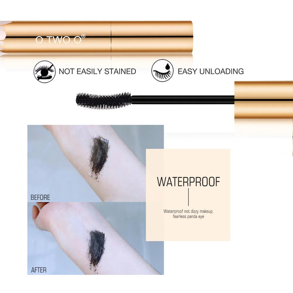 O.TWO.O Gold Mascara – Waterproof Lengthening & Volumizing Mascara