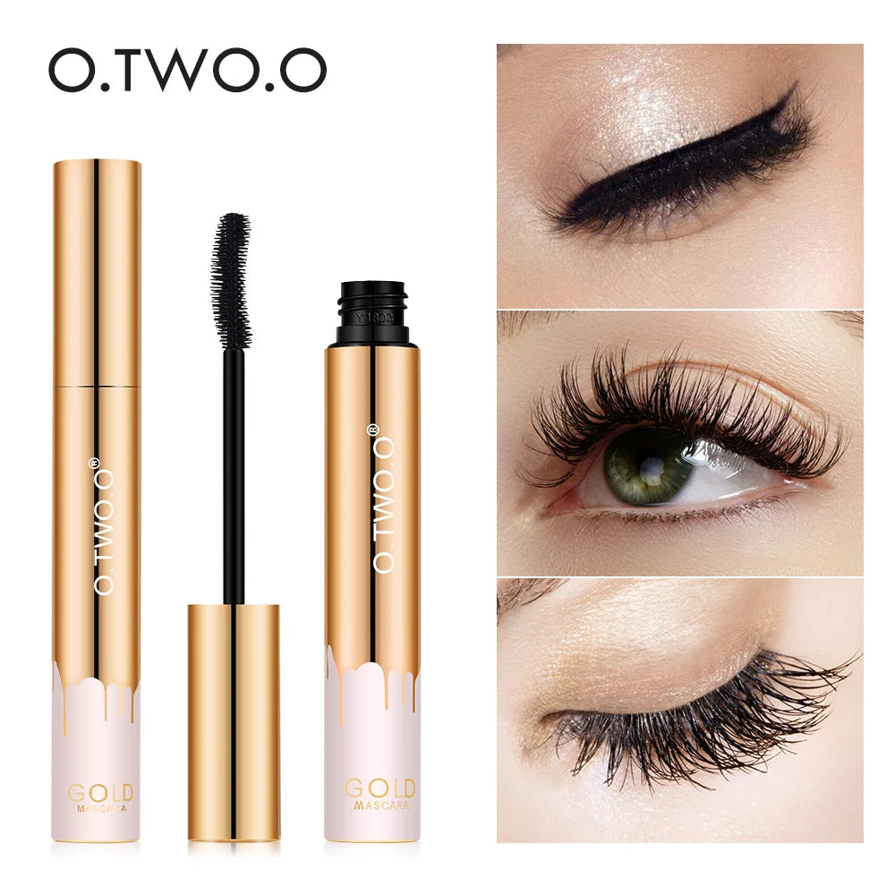 O.TWO.O Gold Mascara – Waterproof Lengthening & Volumizing Mascara