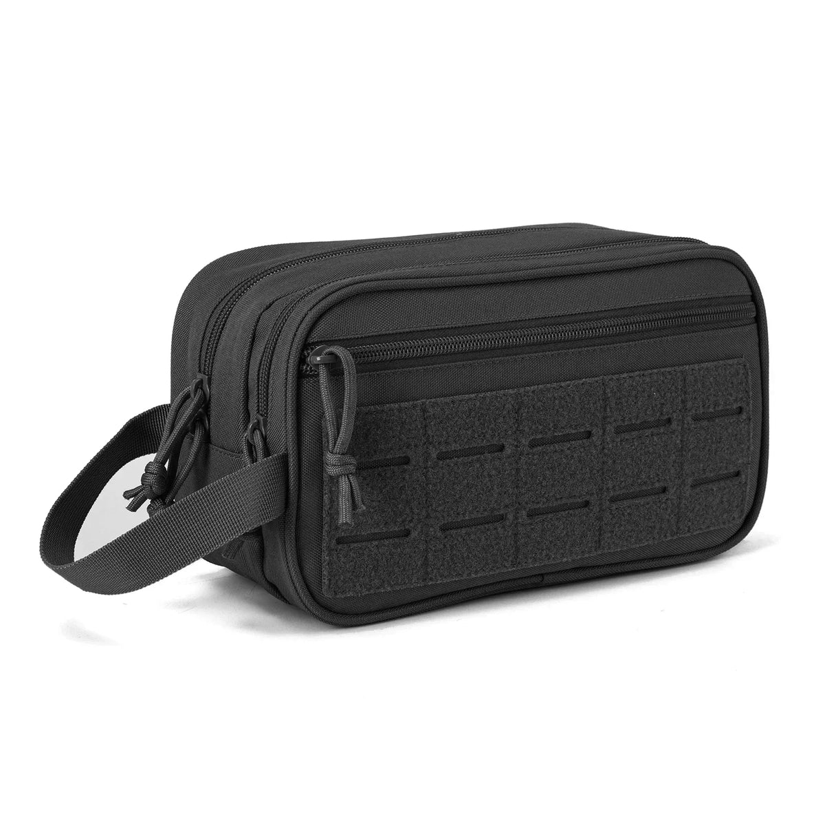 Tactical Travel Toiletry Bag – Water-Resistant MOLLE Dop Kit with Wet & Dry Separation