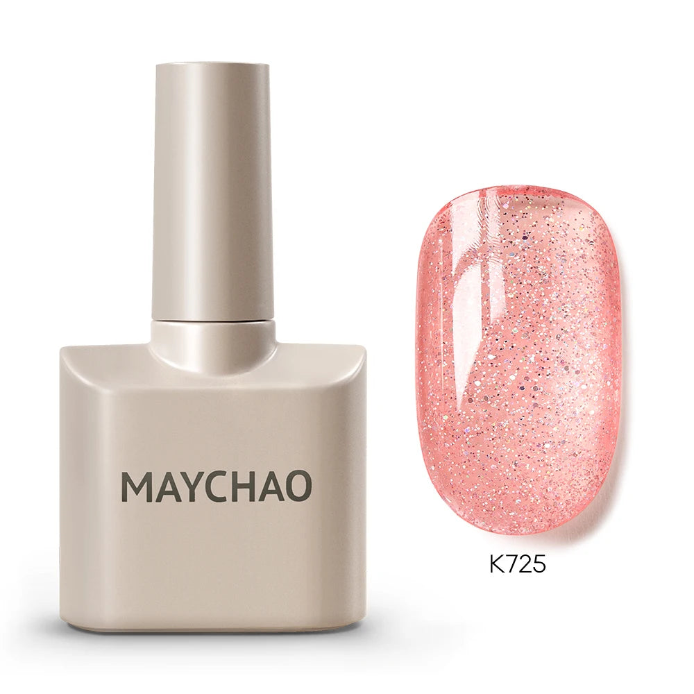 Premium Deep Cherry Red Gel Nail Polish - Long-Lasting & High-Gloss Finish