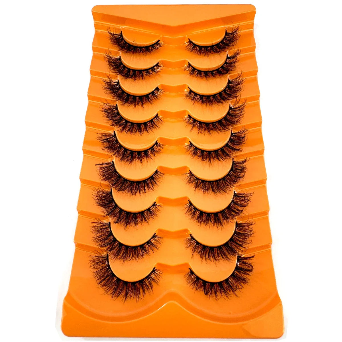 Premium 5D Mink Lashes - Wispy, Dramatic Volume Eyelashes (Bulk 10-Pair Pack)