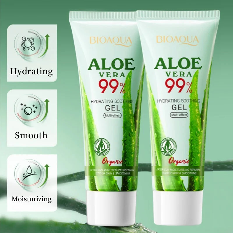 BIOAQUA 99% Aloe Vera Hydrating Soothing Gel (50g)