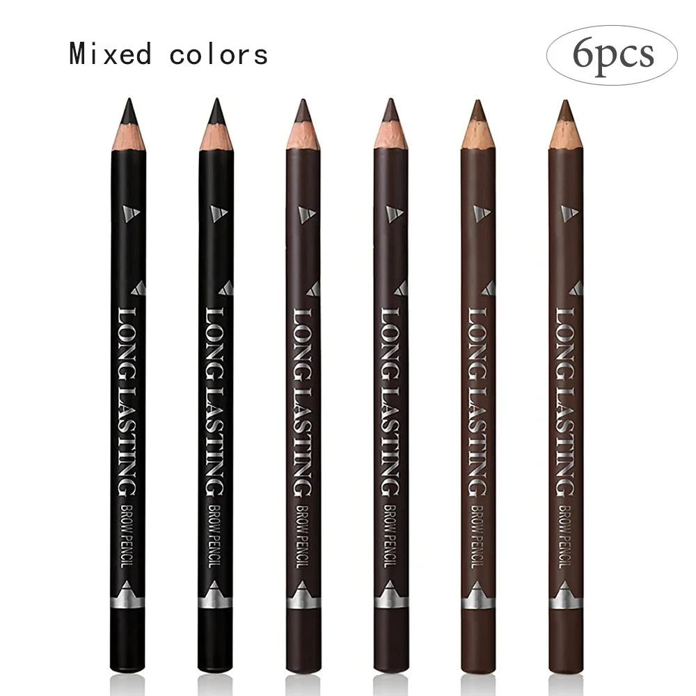 Eyebrow Pencil Set | 6 or 12 Pencils