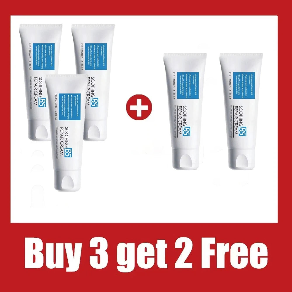 B5 Soothing Repair Cream with Centella Asiatica & Vitamin B5 – Intensive Skin Barrier Balm (40ml)