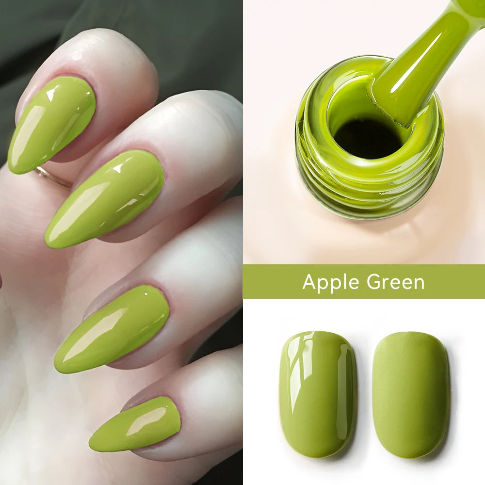 Premium Deep Cherry Red Gel Nail Polish - Long-Lasting & High-Gloss Finish