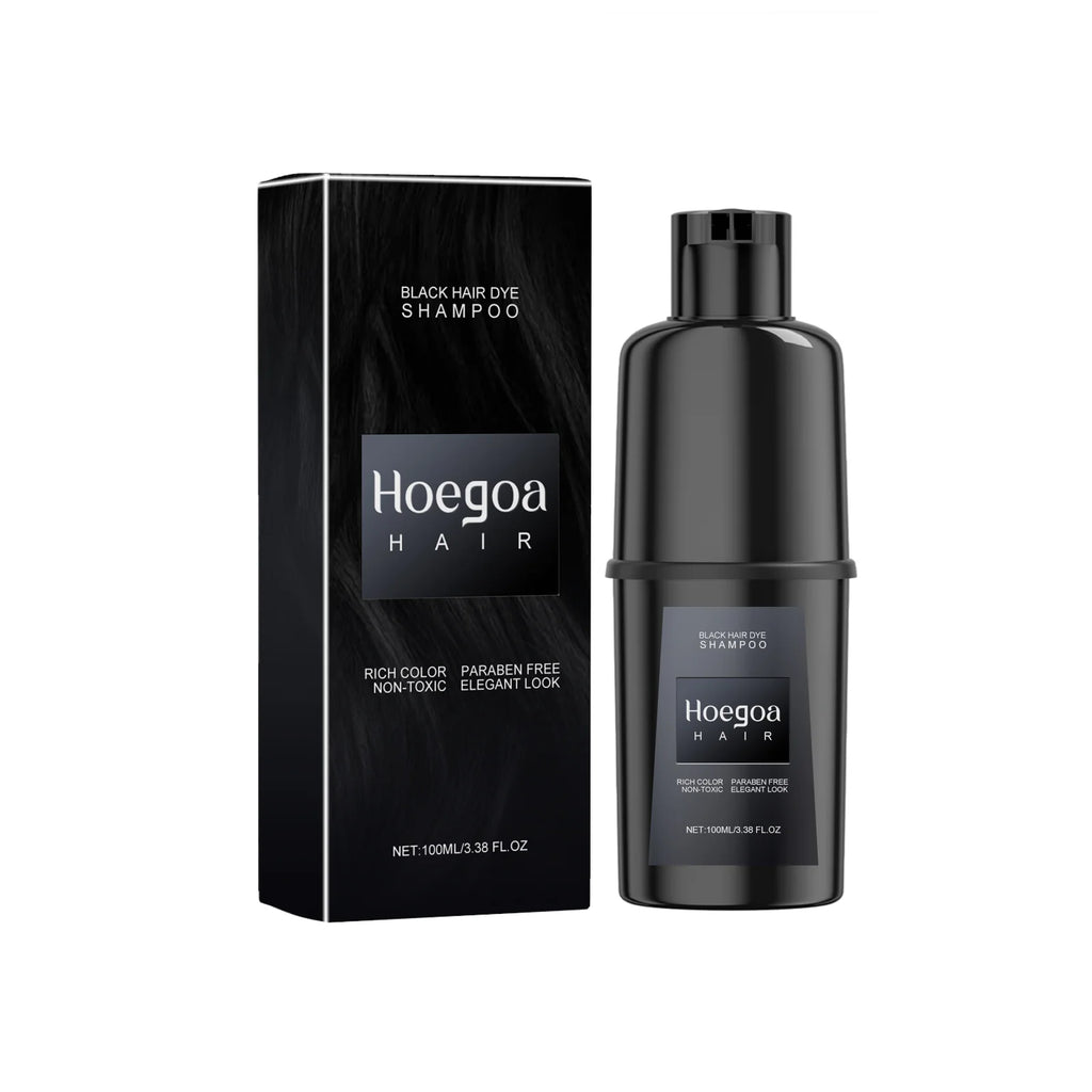 Hoegoa 100ml Hair Dye Shampoo – Instant 2-in-1 Color & Nourishing Wash