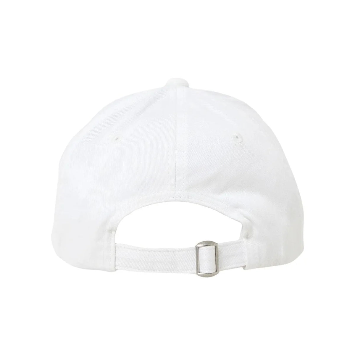 EA7 Emporio Armani Men's Classic Logo Baseball Cap – White Cotton Adjustable Curved Brim Hat