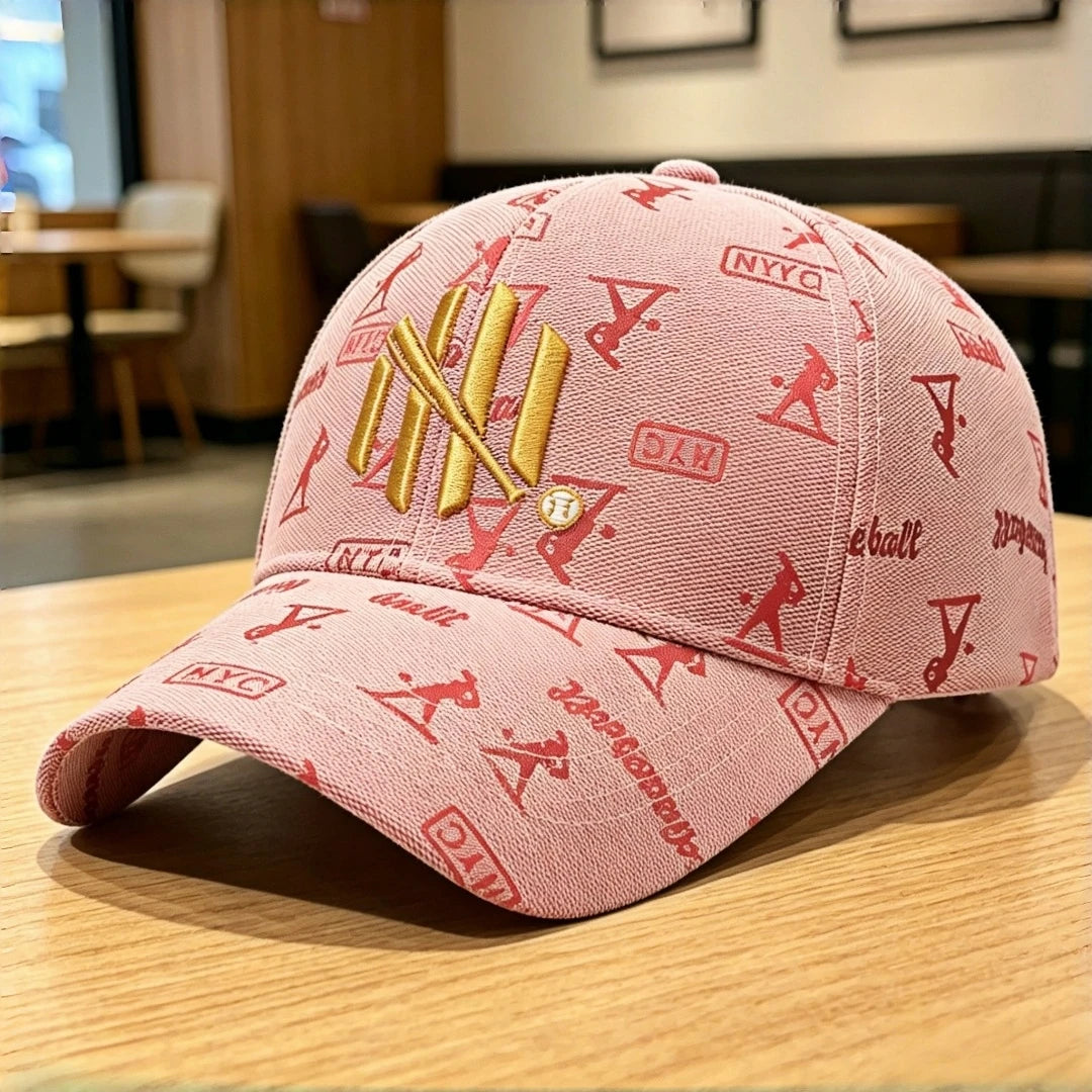 Vintage Baseball Jacquard Embroidered Cap – Unisex Streetwear Dad Hat