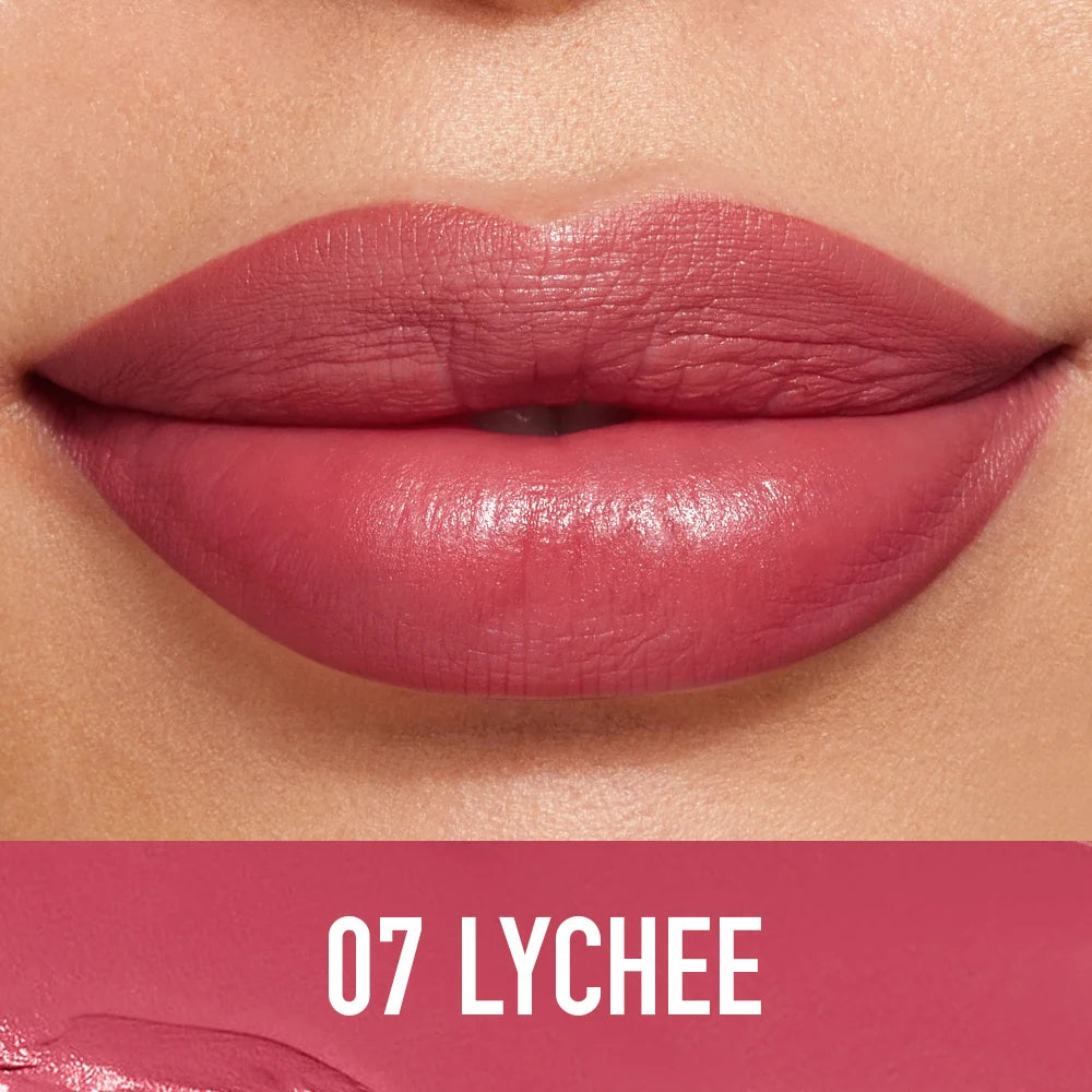 O.TWO.O Iconic Color Satin Lipstick | Long-Lasting Hydrating Tinted Lip Balm & Moisture Lipcare