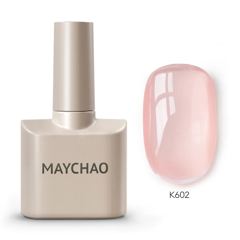 Premium Deep Cherry Red Gel Nail Polish - Long-Lasting & High-Gloss Finish