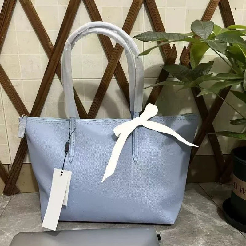 Standard Minimalist Zipper Tote Bag in Various Colors