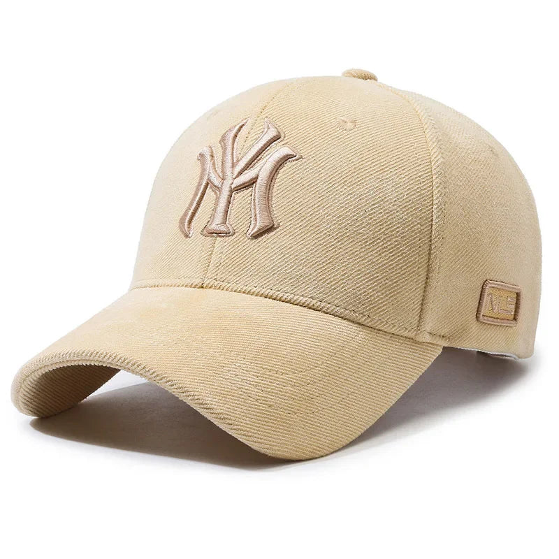Classic Interlocking Monogram Baseball Cap – Unisex 3D Embroidered Sun Hat