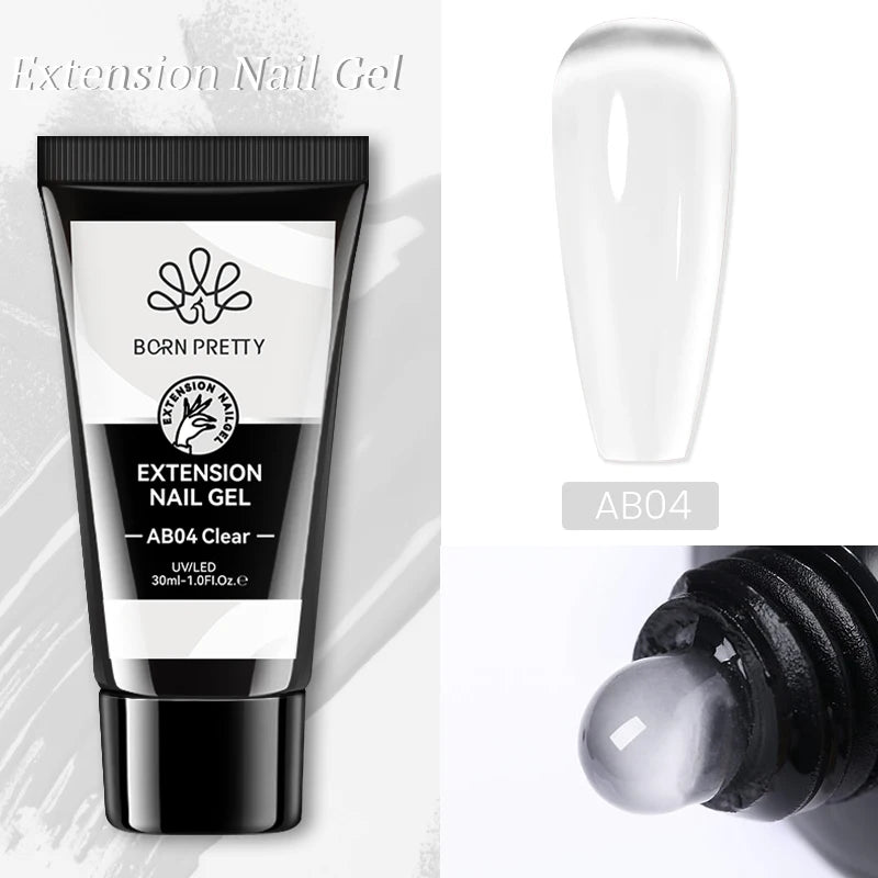 BORN PRETTY 30ml Quick Extension Nail Gel – Builder Gel for UV/LED)