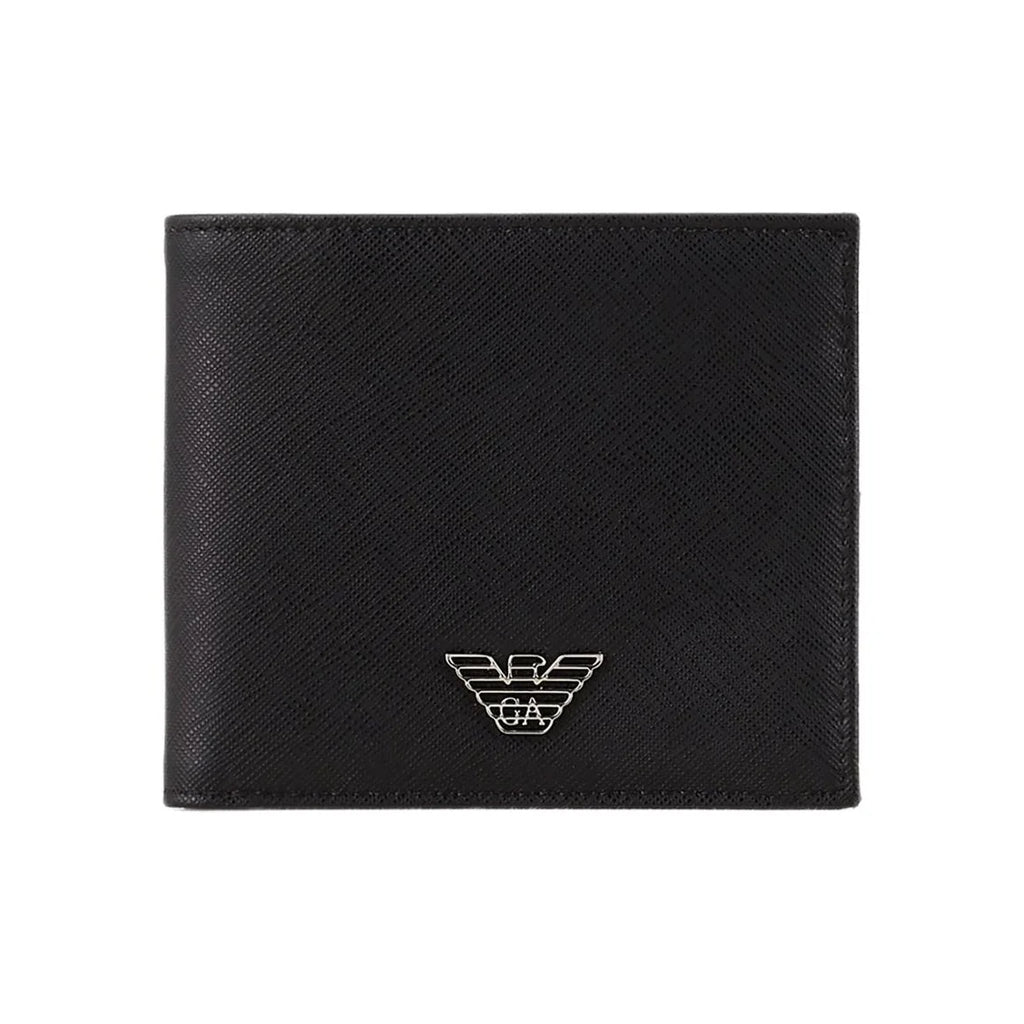 Emporio Armani Classic Saffiano Leather Men's Bifold Wallet