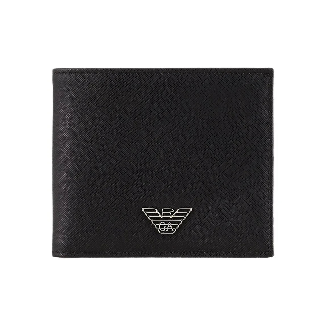 Emporio Armani Classic Saffiano Leather Men's Bifold Wallet