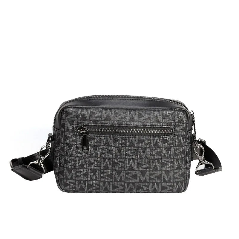Luxury Monogram Crossbody Messenger Bag