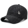 Luxury Jacquard Monogram Baseball Cap – Unisex Streetwear Curved Brim Hat