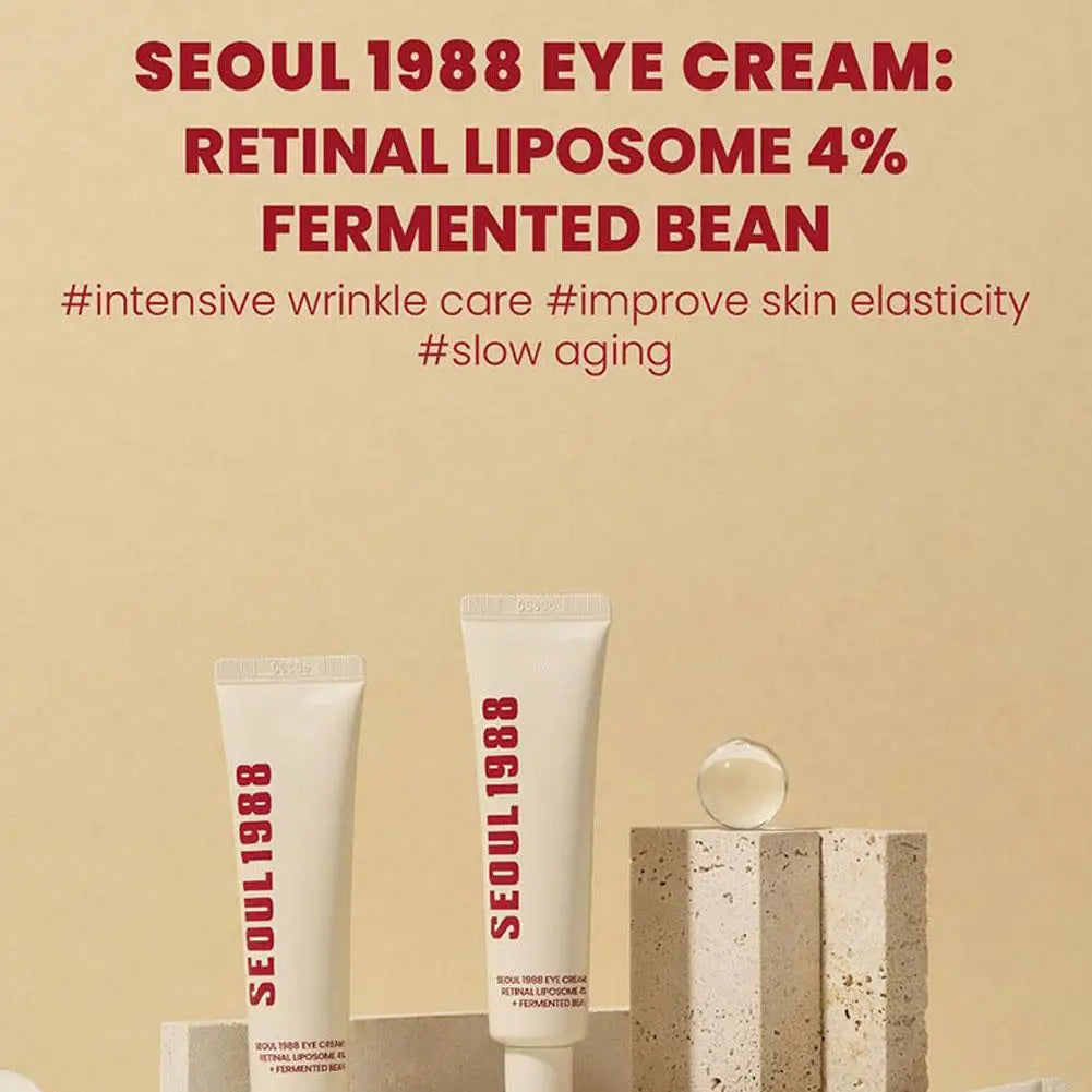SEOUL 1988 Eye Cream: Retinal Liposome 4% + Fermented Bean (30ml)