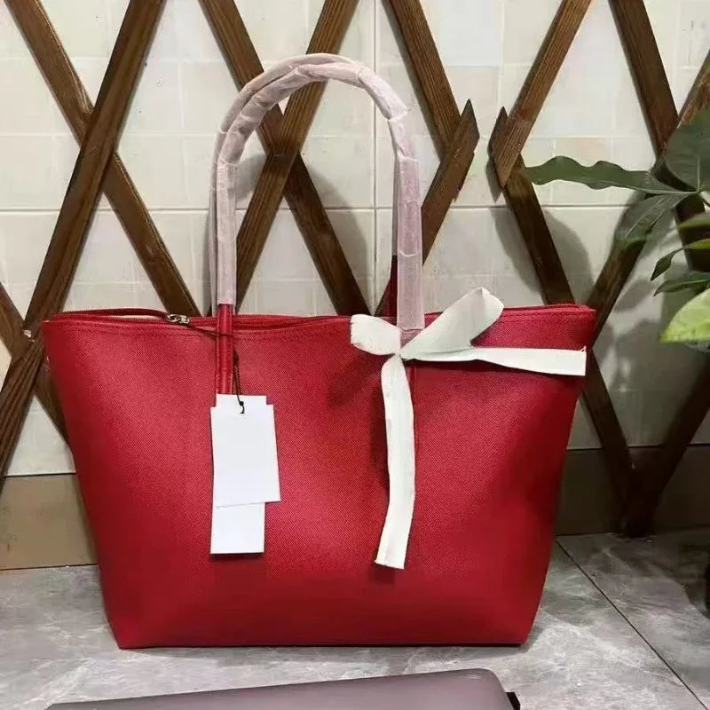 Standard Minimalist Zipper Tote Bag in Various Colors