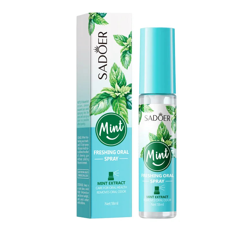 SADOER™ Fresh Breath Oral Spray – Instant Bad Breath Relief & Mouth Freshener (18ml)