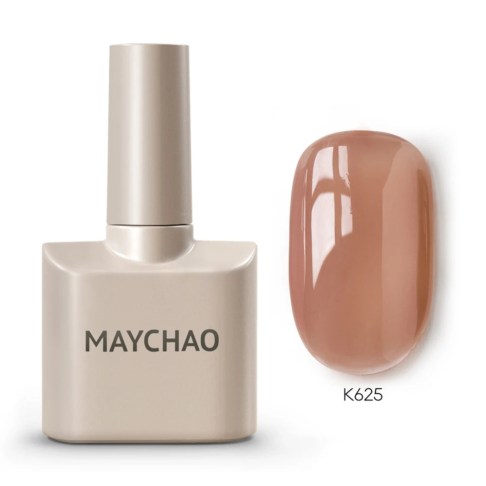 Premium Deep Cherry Red Gel Nail Polish - Long-Lasting & High-Gloss Finish