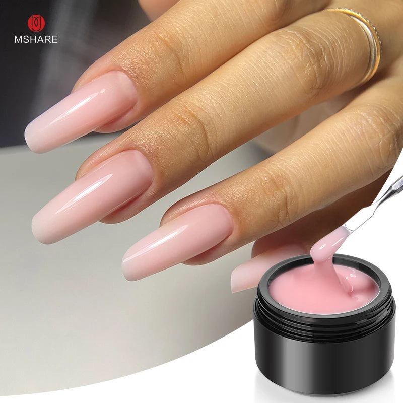 TPO-Free Self-Leveling Nail Extension Gel – UV/LED Builder Gel