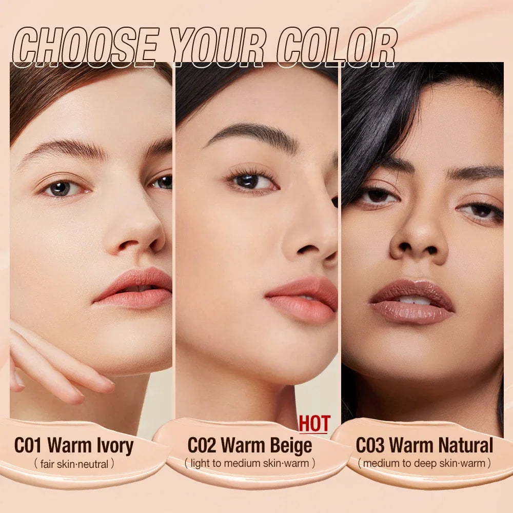 O.TWO.O Soft Mist Locking Foundation – 24H Long-Wearing & Waterproof Liquid Foundation with SPF 30 PA+++