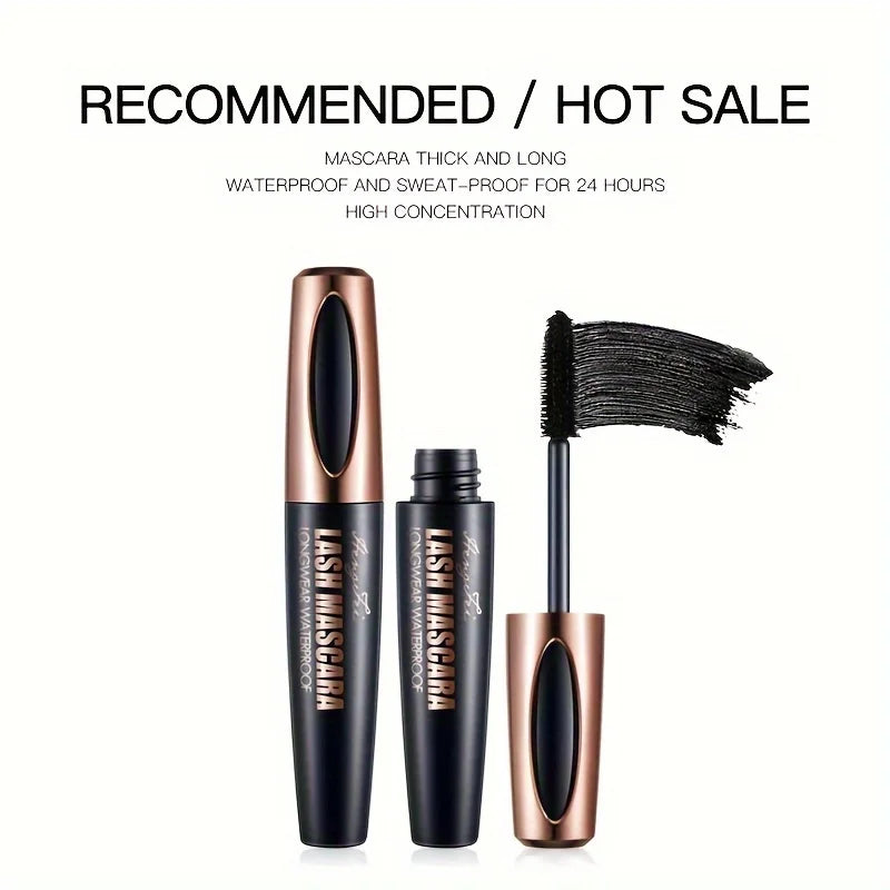 HengFang Lash Mascara - Longwear Waterproof Thick & Long Volume Volume Mascara