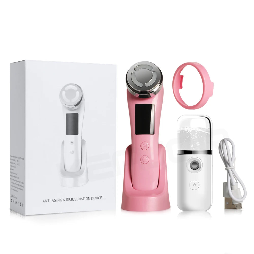 5-in-1 Professional Anti-Aging Facial Rejuvenation & Skin Tightening Device