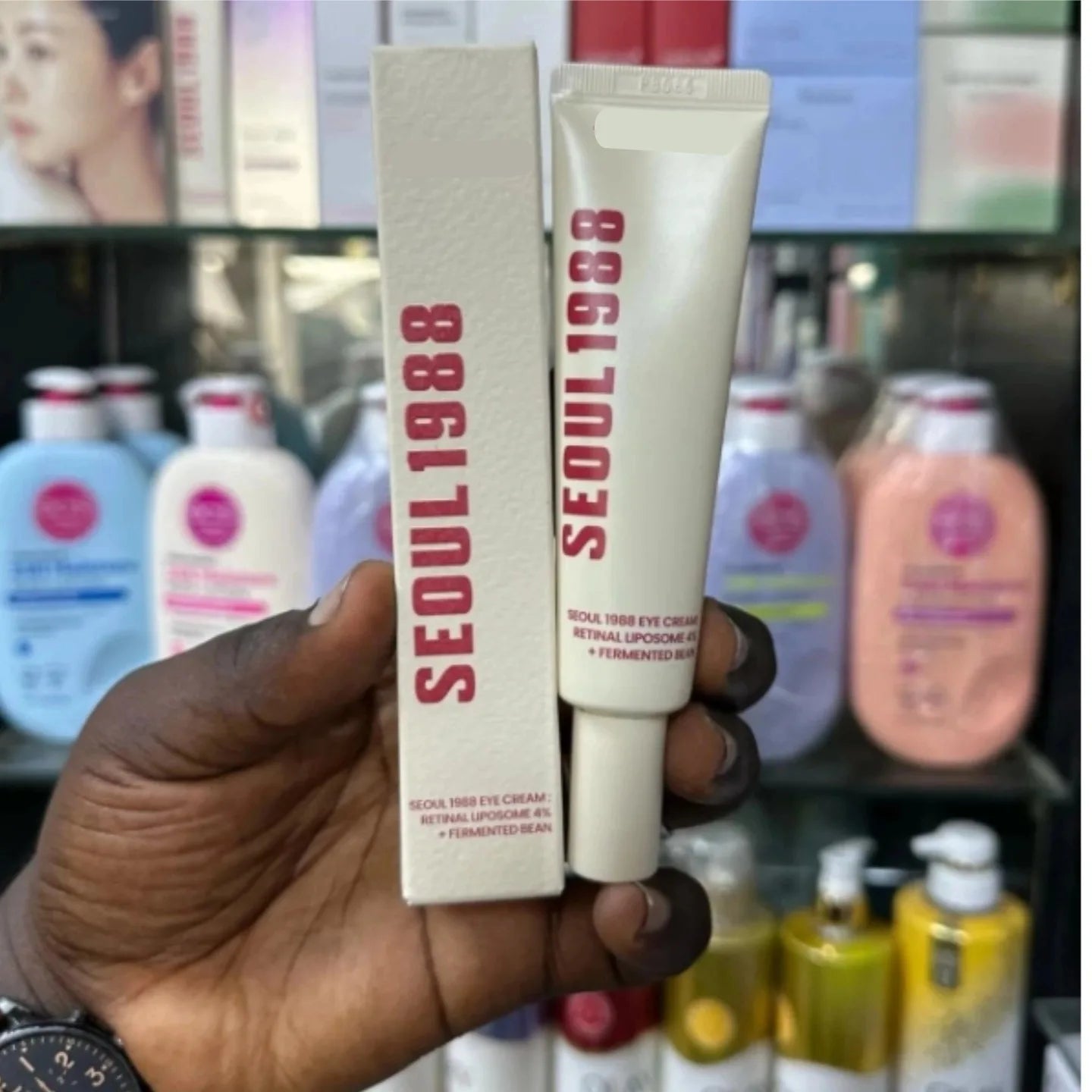 SEOUL 1988 Eye Cream: Retinal Liposome 4% + Fermented Bean (30ml)