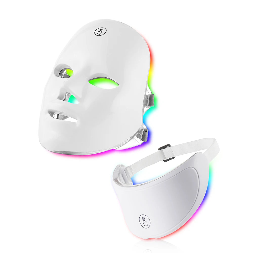 7-Colour Wireless LED Face Mask | Face & Neck Options