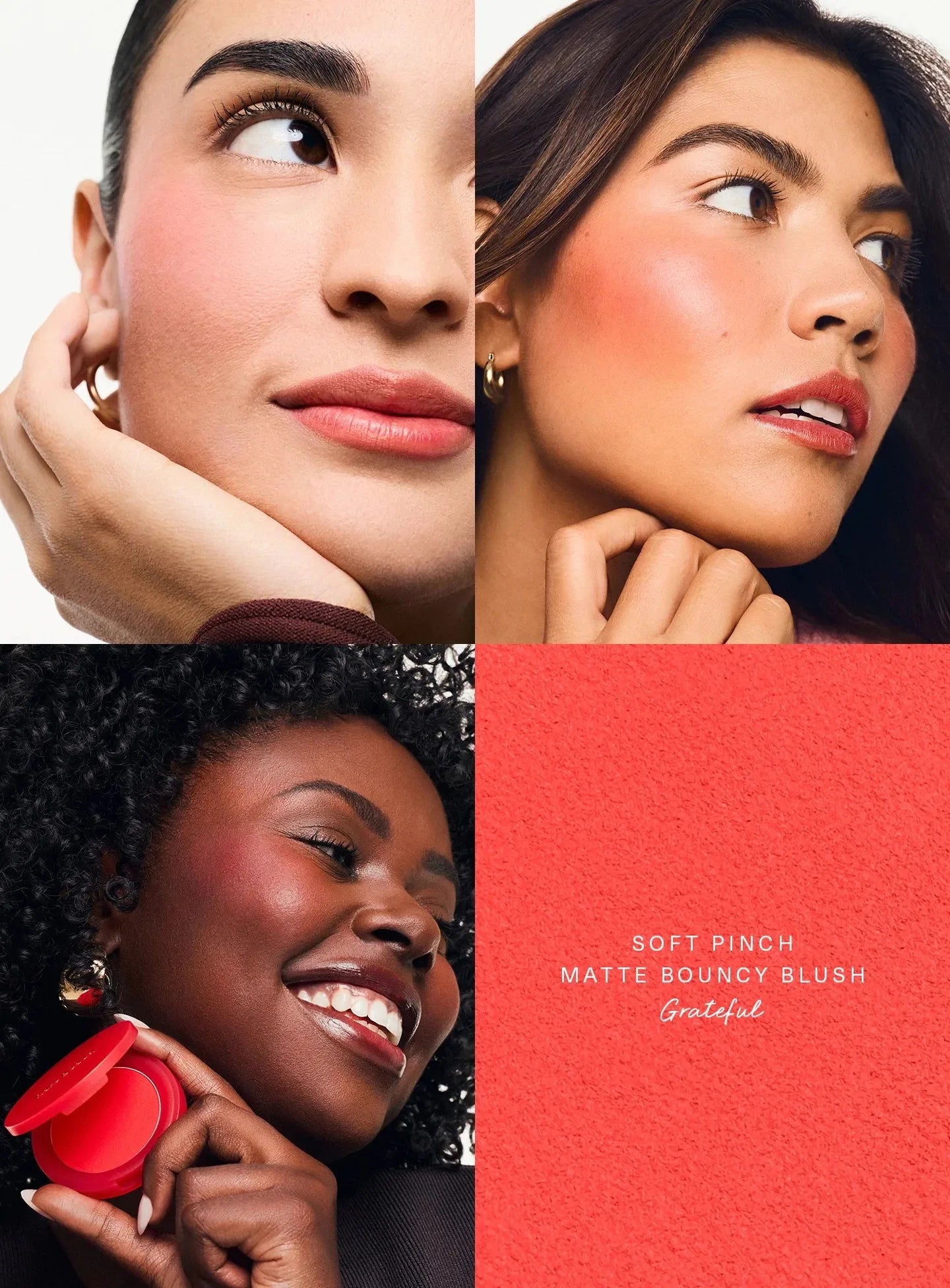 Rare Beauty Blush Collection – Soft Pinch Liquid, Luminous Powder & Stay Vulnerable Melting Cream Blush