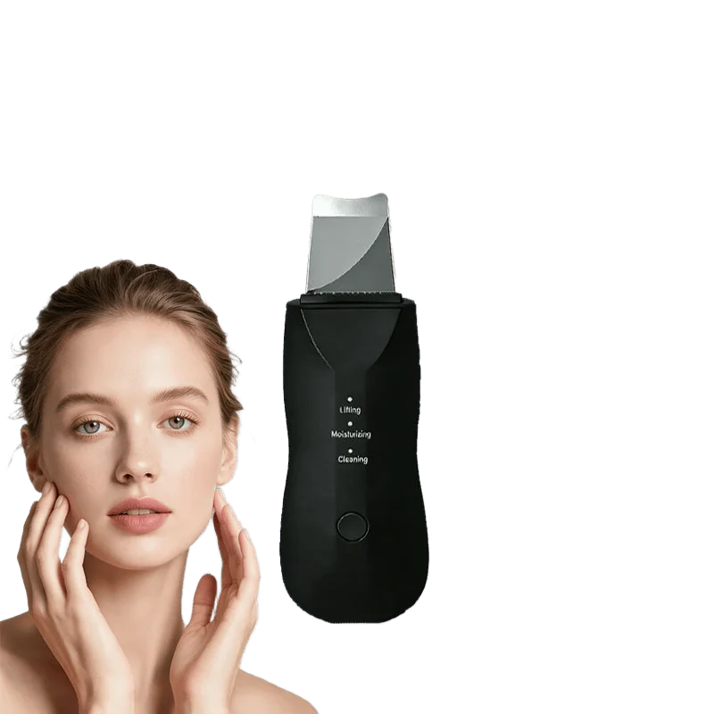 Ultrasonic Skin Scrubber – Pore Cleanser, Blackhead Remover & Facial Lifting Spatula