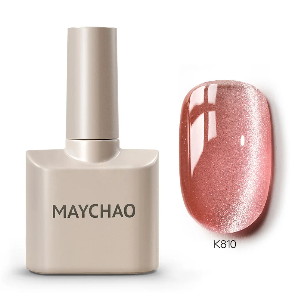 Premium Deep Cherry Red Gel Nail Polish - Long-Lasting & High-Gloss Finish