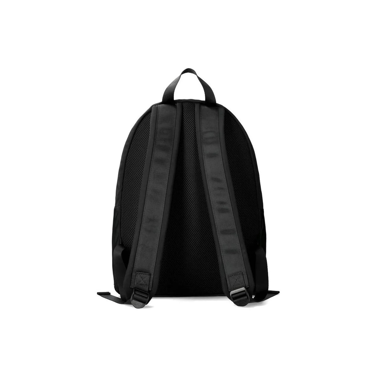 EA7 Emporio Armani Unisex Sport Backpack – Black & White Logo Laptop Daypack