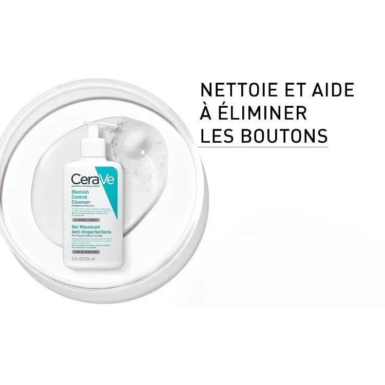 CeraVe Blemish Control Cleanser with Salicylic Acid & Niacinamide – 236ml (8 FL OZ)
