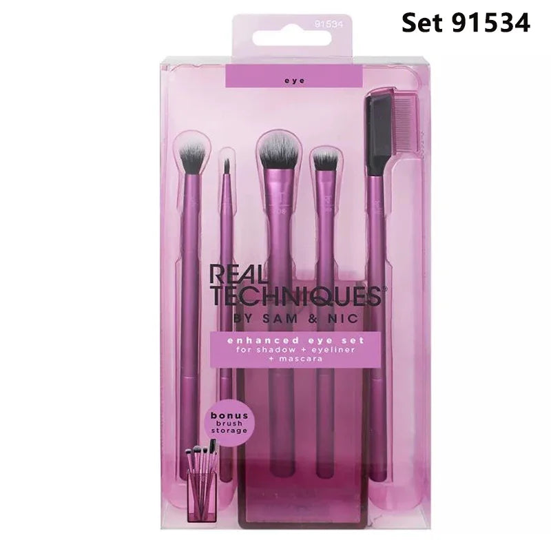 Real Techniques Professional Makeup Brush Sets & Individual Cosmetic Tools