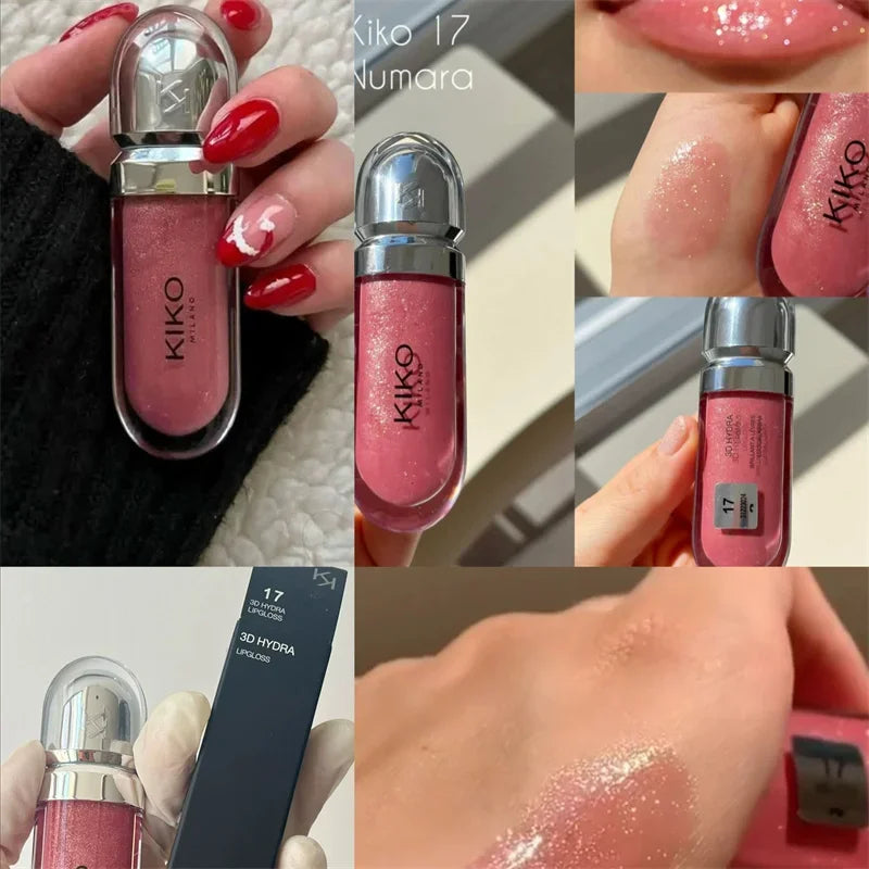 Kiko Milano 3D Hydra Lipgloss – Hydrating Plumping Lip Gloss with Ultra-Glossy Finish