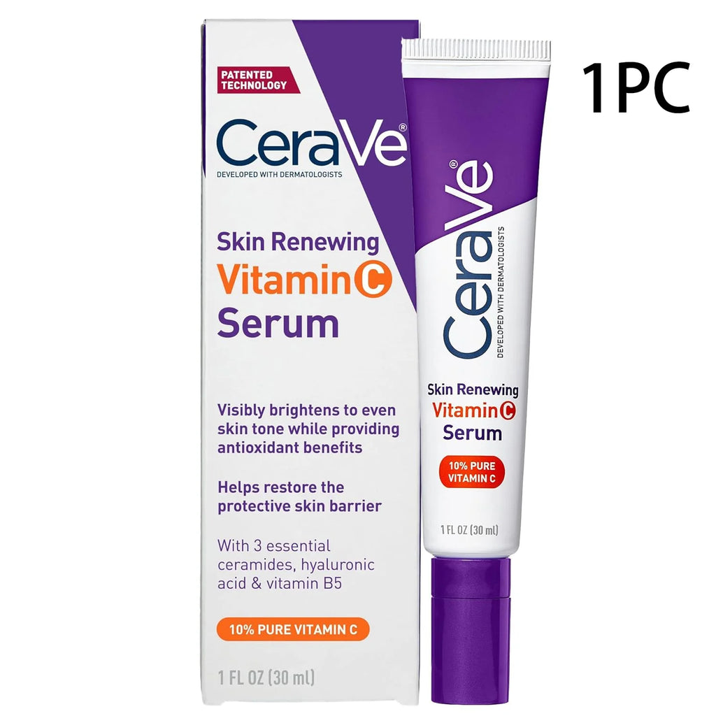 CeraVe Skin Renewing Vitamin C Serum - 10% Pure Vitamin C (1 FL OZ / 30 ml)