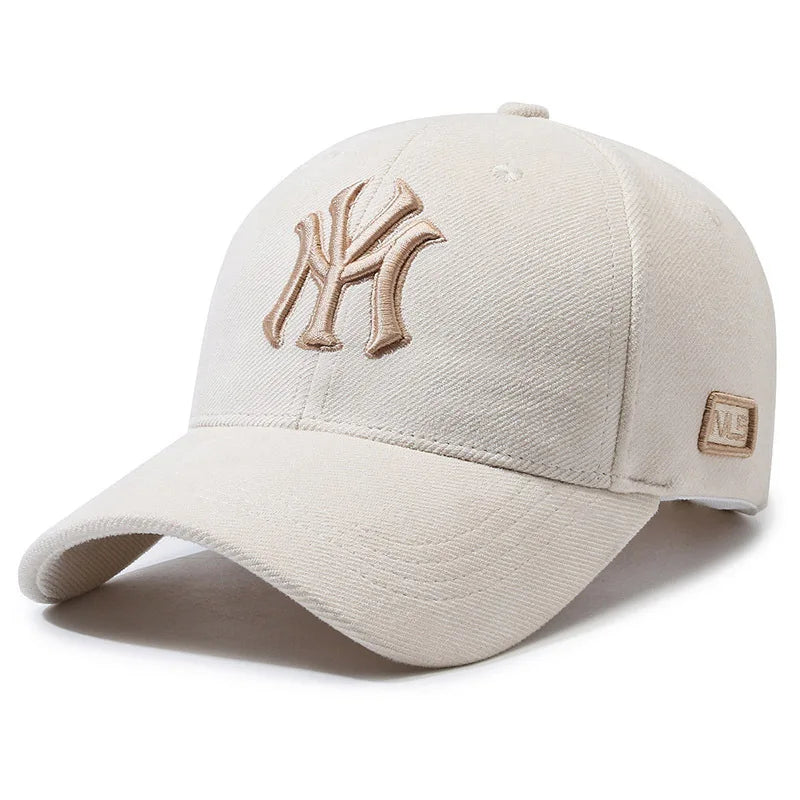 Premium Suede-Touch 3D Embroidered Baseball Cap – Unisex Structured Streetwear Dad Hat