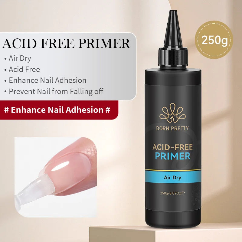 BORN PRETTY 250g Rubber Base Gel Refill – 2-in-1 Builder & Color Base Coat