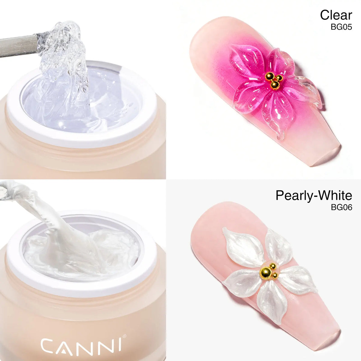 CANNI Professional Sculpting & Plaster Gel Series (BG01 - BG08)