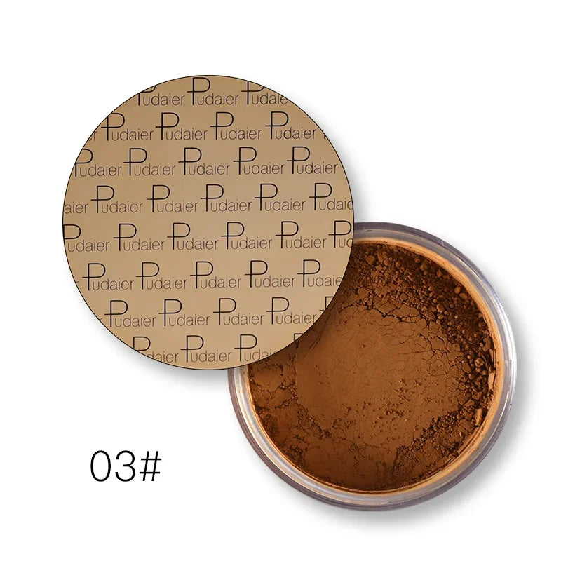 SACHA Buttercup Setting Powder (10g) – Matte Loose Finishing Powder for Baking, Oil Control & Flash-Friendly Complexion