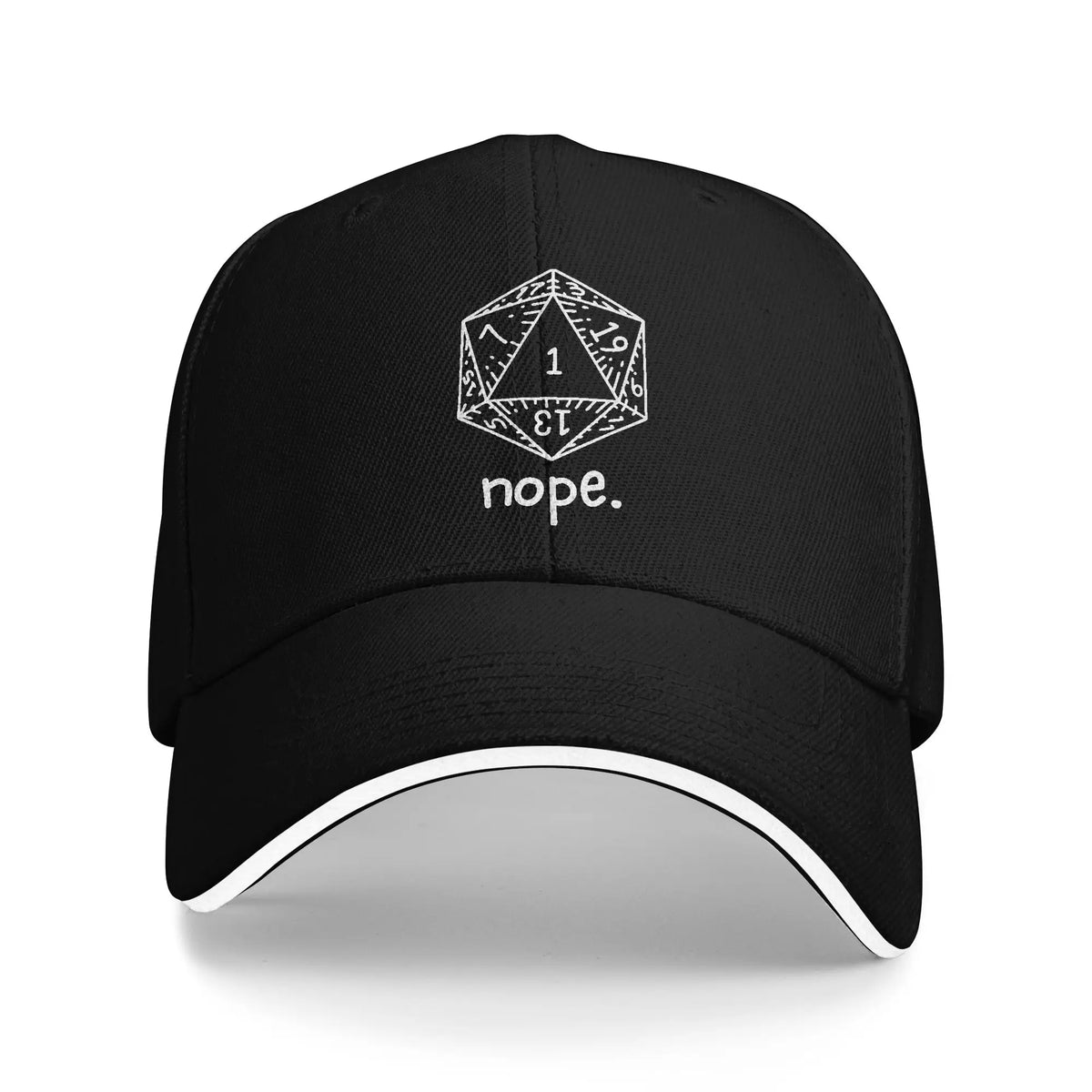I'll Die Vintage Graphic Baseball Cap – Funny D&D / RPG Tabletop Dice Hat