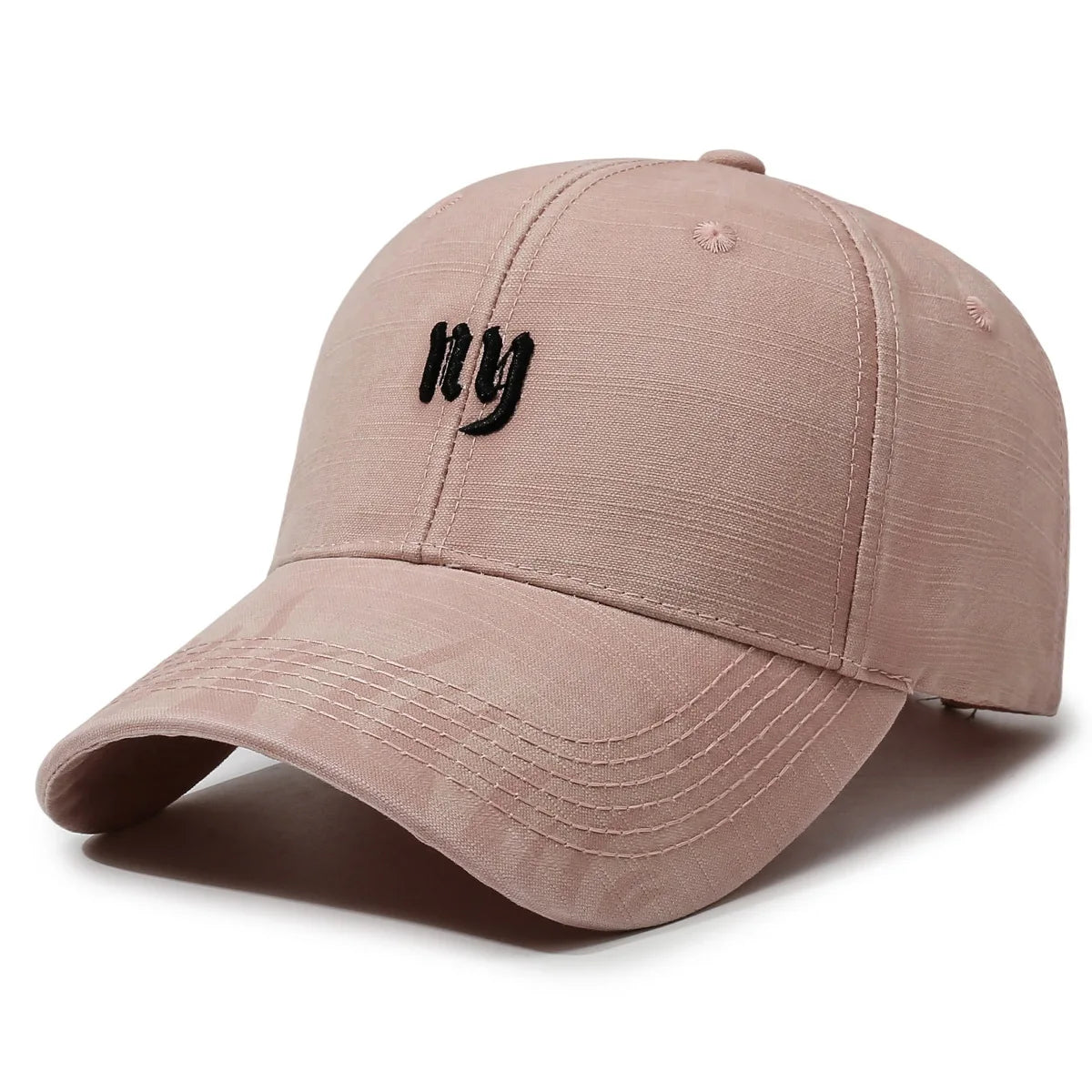 Vintage Washed Cotton Baseball Cap – Unisex Distressed Embroidered Streetwear Dad Hat