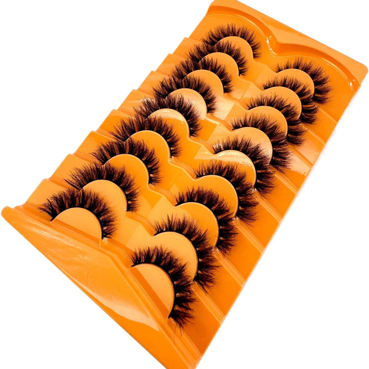 Premium 5D Mink Lashes - Wispy, Dramatic Volume Eyelashes (Bulk 10-Pair Pack)