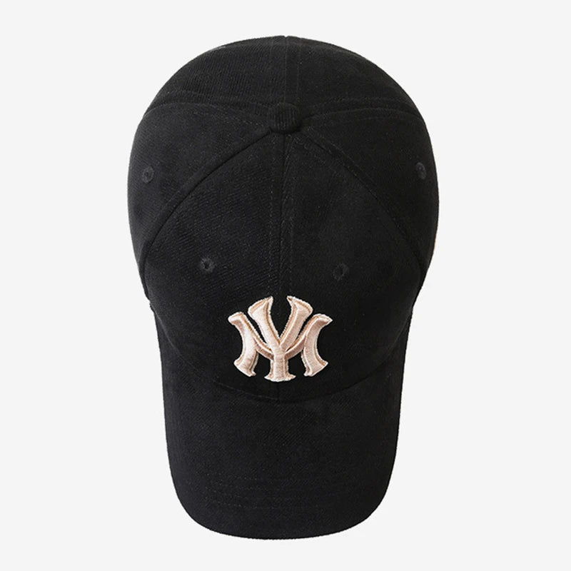 Premium Suede-Touch 3D Embroidered Baseball Cap – Unisex Structured Streetwear Dad Hat