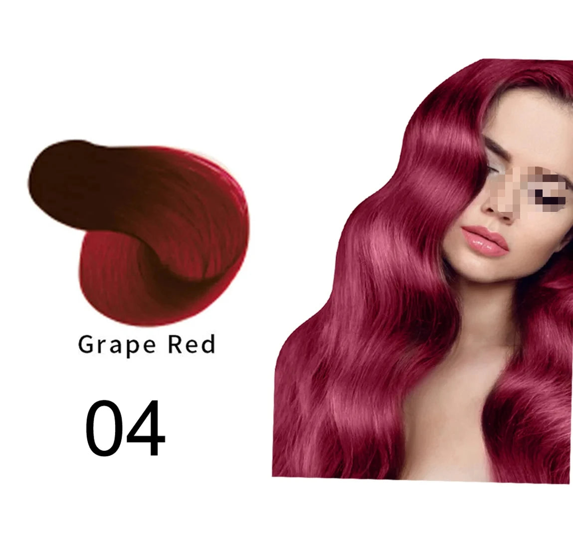 MOKERU Professional 500ml Argan Oil Color Shampoo – Natural Plant-Based Permanent Hair Dye